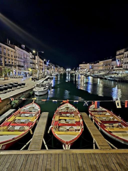 Le Calme A Deux Pas Du Port De Sete Sète Exterior foto